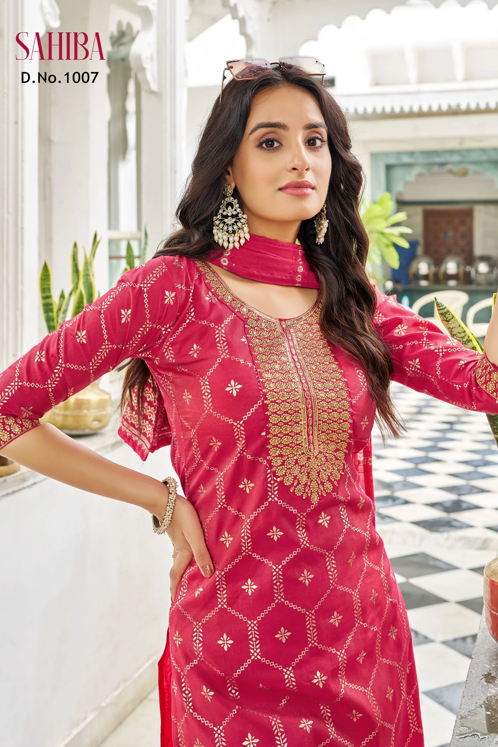 Buy Sahiba Salwar suit from SK COLLECTION - Reseller Bazzar
